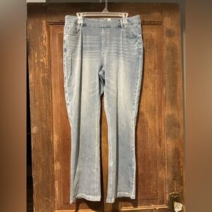 HALARA Blue Straight Leg Jeans
